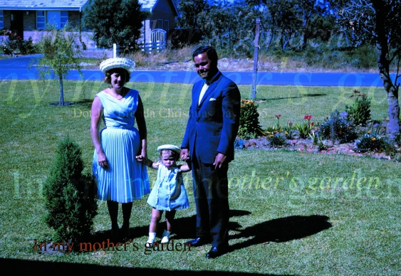 Dorothy, Brenda, Joe Croft 1965 Image